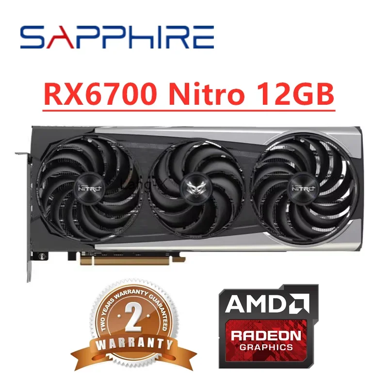 Rx 6700 Xt 12Gb Graphics Card - Видеокарта Sapphire RX 6700 XT 6700XT