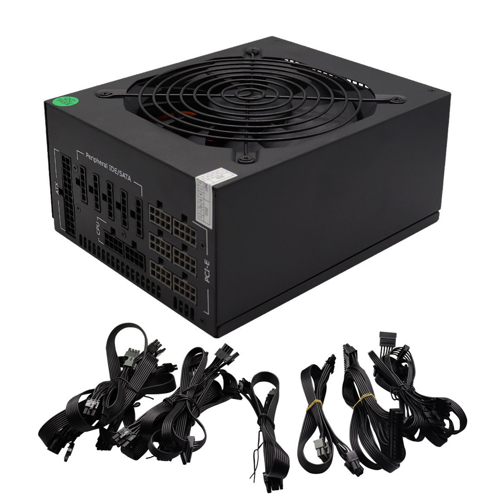 Блок питания ATX для майнинга, – обзор и цена 2000W Atx Mining Power Supply